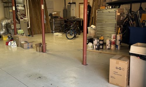 Heavily Worn Flooring