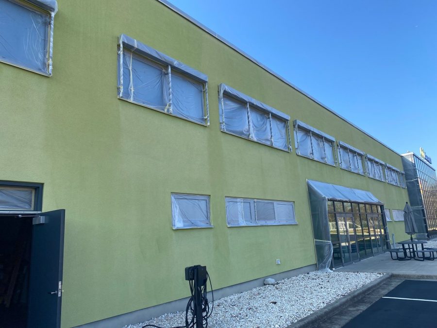 faded yellow building exterior Preview Image 8