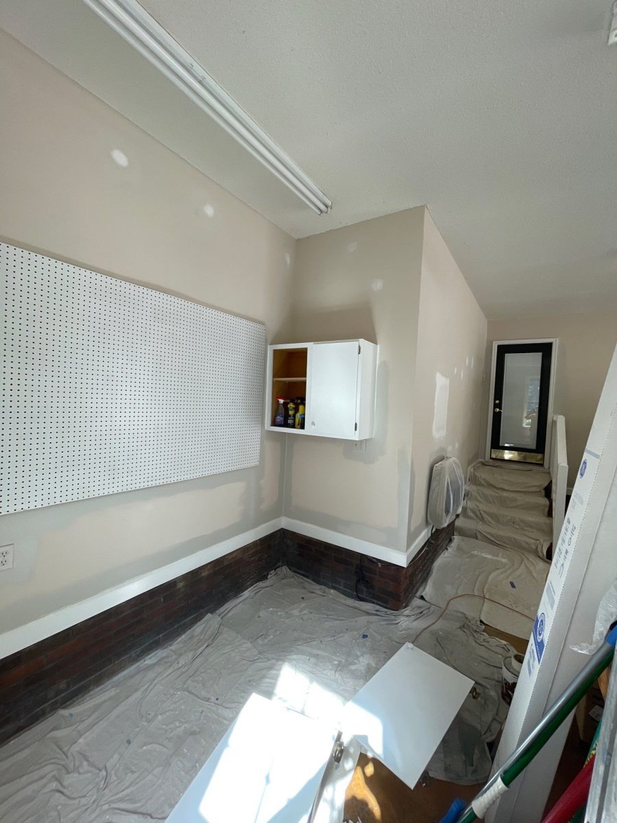 home garage before interior repaint Preview Image 9