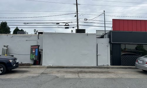 White Exterior Wall Update