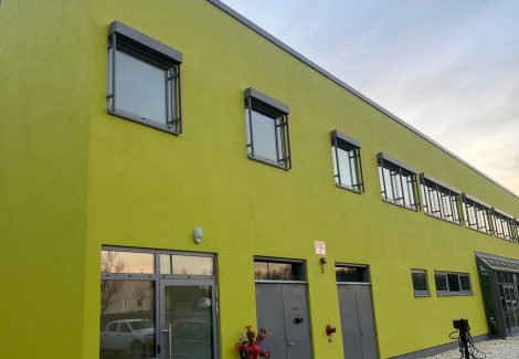 Vibrant Corporate Office Exterior Repaint