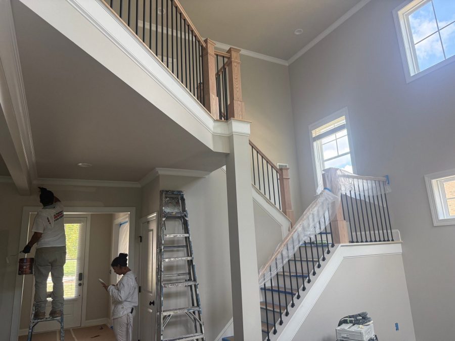 home staircase during repaint Preview Image 7