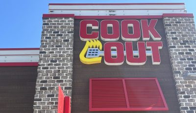 Cookout Trim and Shutter Repainted