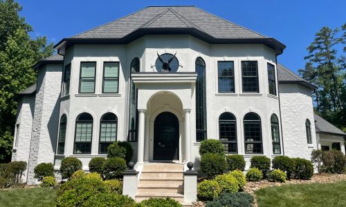 Exterior Stucco Repaint in Salisbury