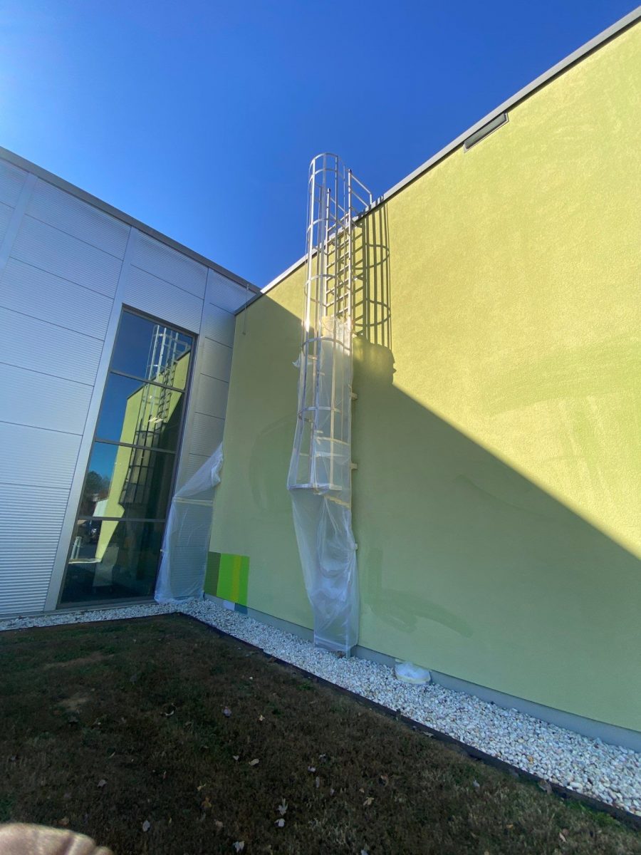 faded yellow building exterior Preview Image 10