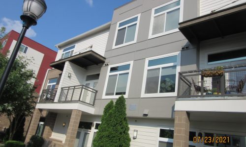 The Gray Color Compliments the Fresh White Color