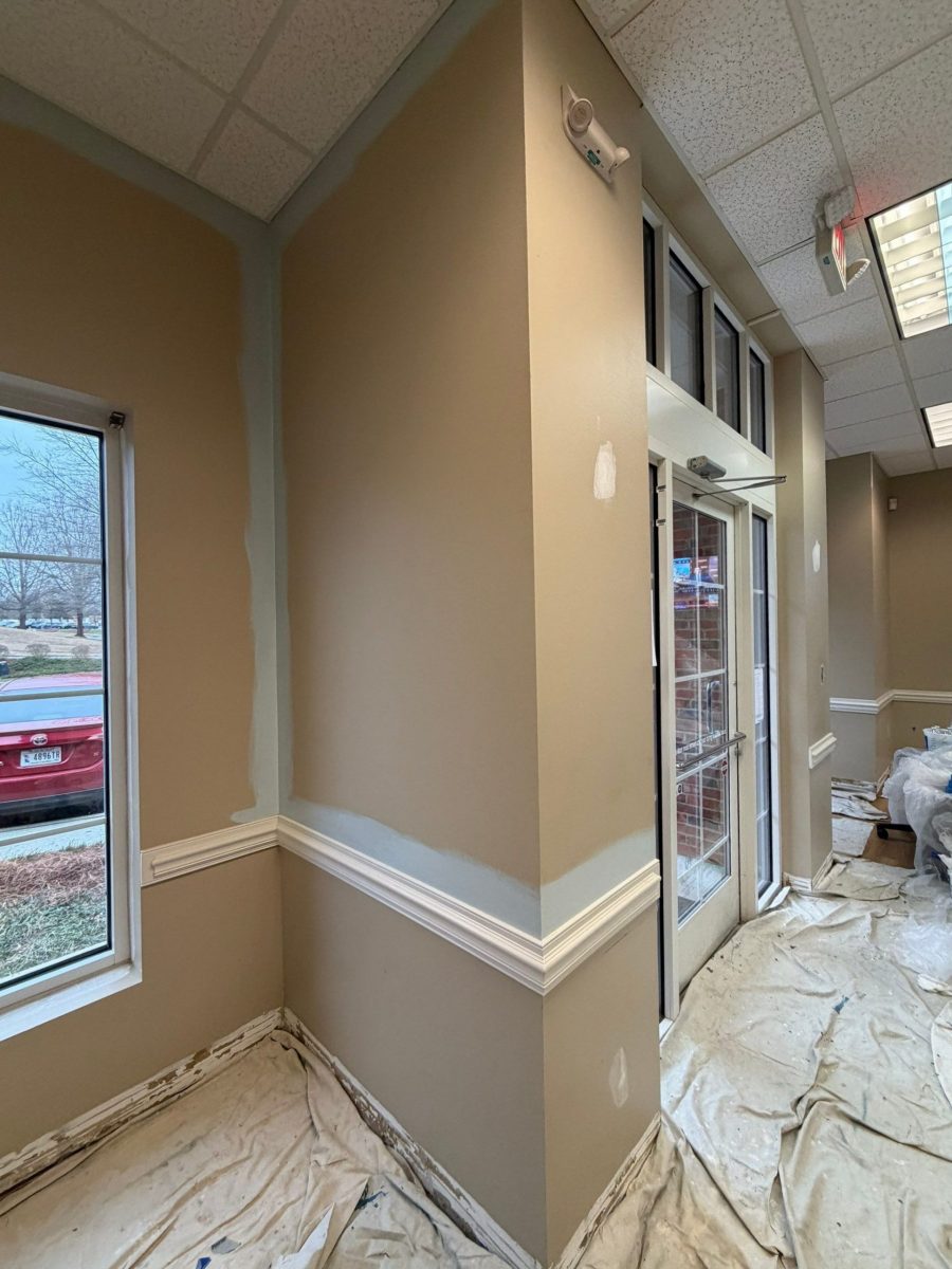 beige doctor's office interior during repaint Preview Image 6