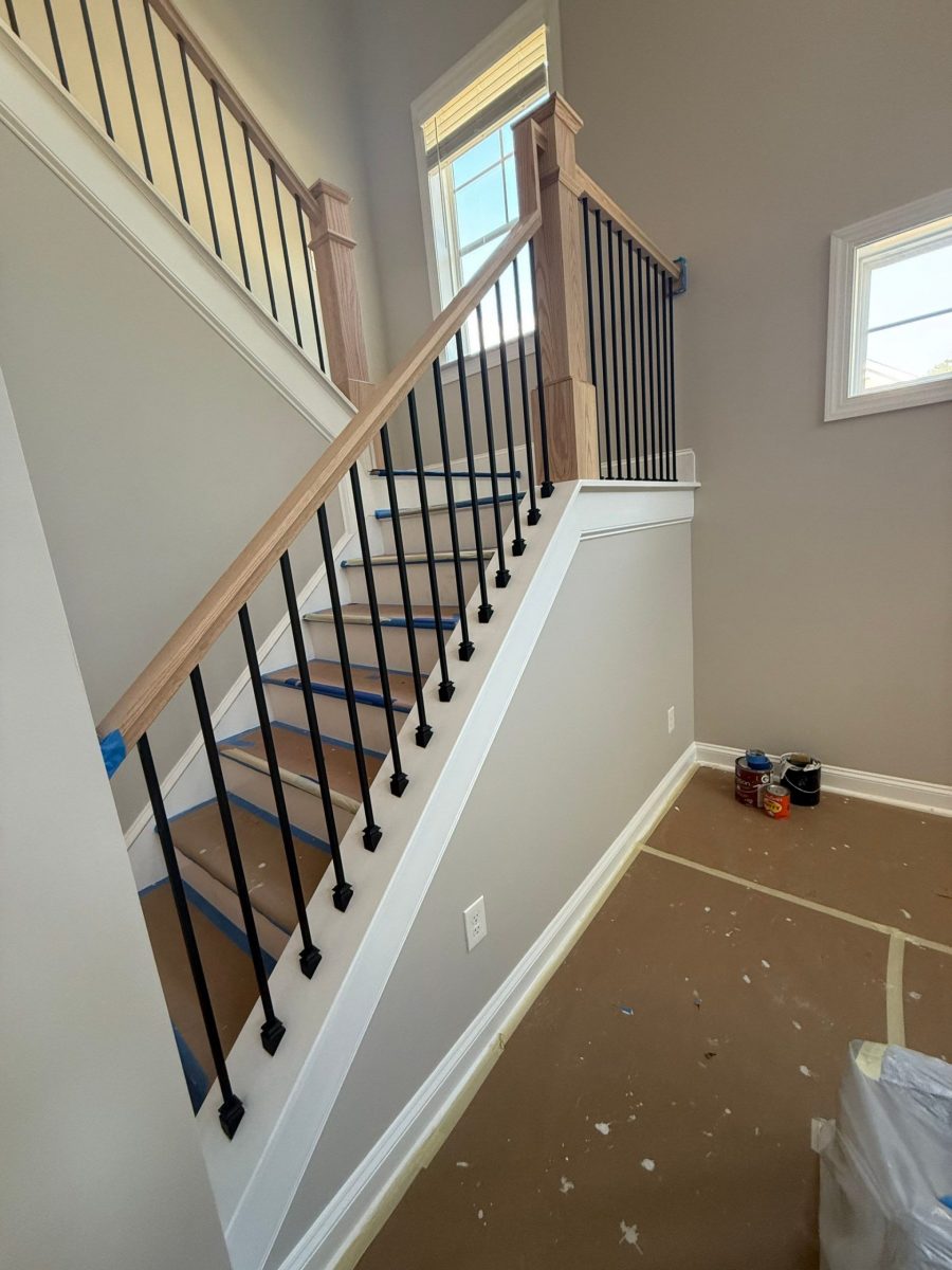 home staircase before paint update Preview Image 4