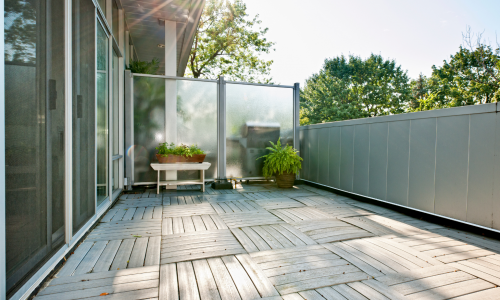 Apartment Porches & Balconies