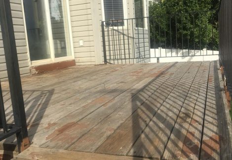 Deck in need of new finish