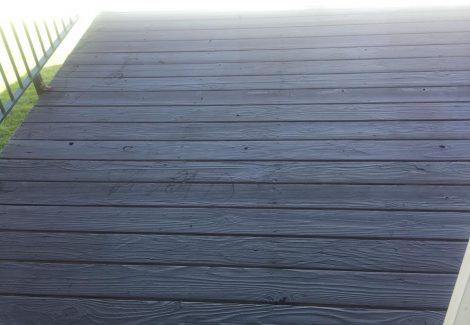 Deck stained by CertaPro