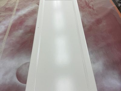 white painted cabinet doors