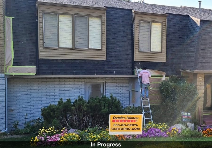 Front of home in progress refinishing Preview Image 1