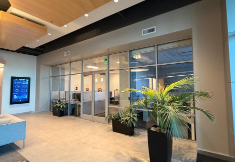 Office Interior Paint Makeover