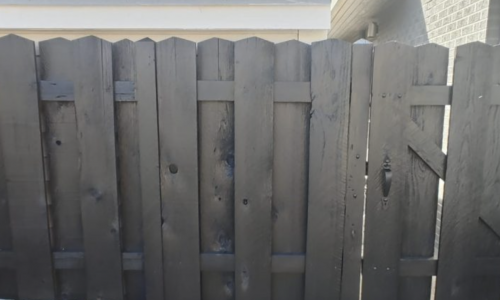 Fence Staining