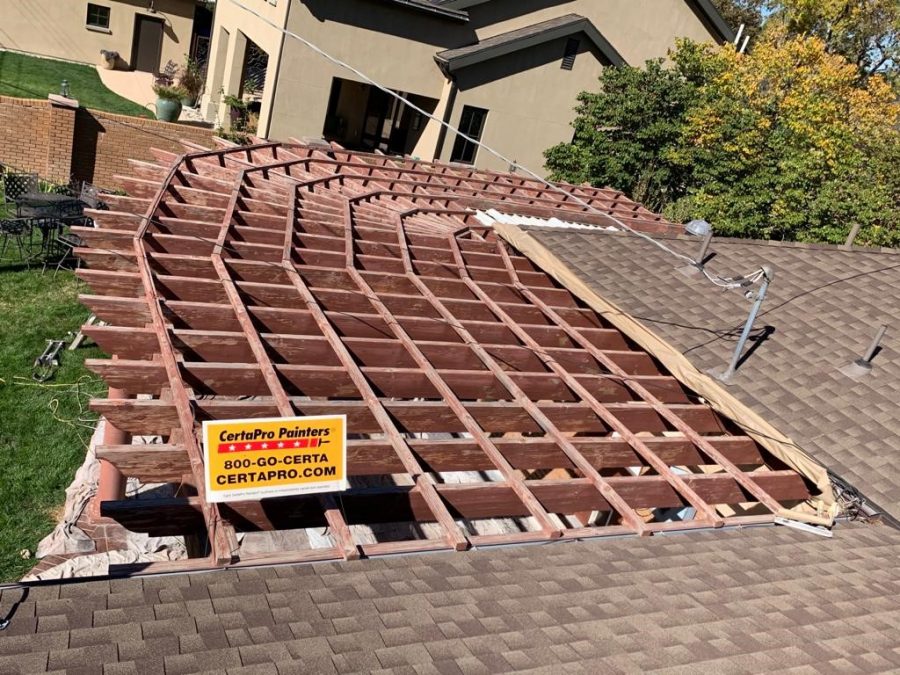 pergola stained before Preview Image 3