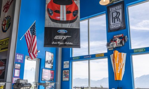 High Ceilings create an open feel.