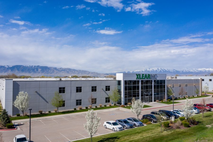 Front of Xlear building before repainting Preview Image 1