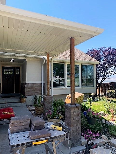 Porch Wood and Brick Preview Image 5