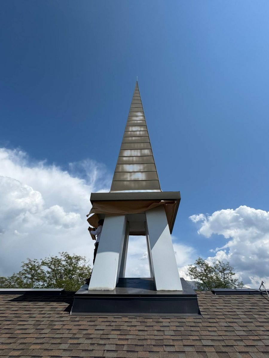 church stteple with worn finish Preview Image 1