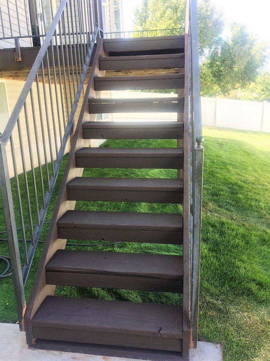 Stairs stained to match deck Preview Image 3