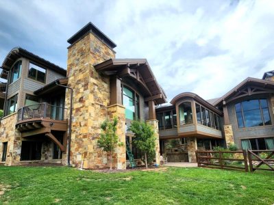 Home repainted in Park City Utah.