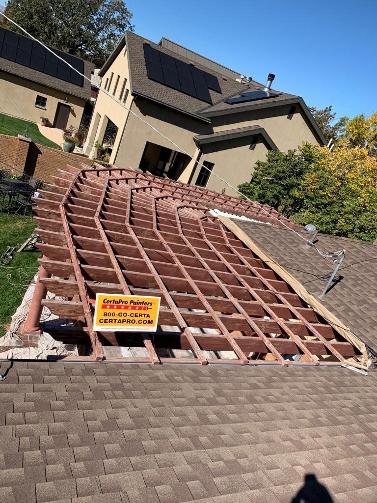 pergola stained before Preview Image 4