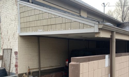 Carport with Shingles