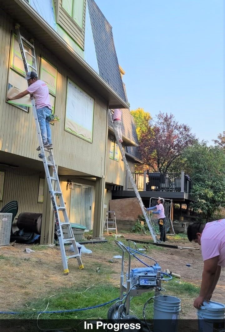 Back of home ladder painting Preview Image 4