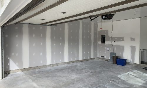 Drywall Repair with Nail Cover