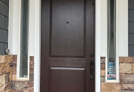 Front Door Paint Restoration