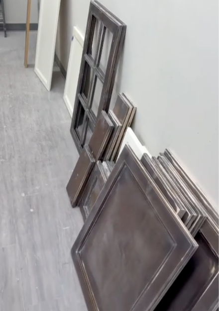 dark brown wooden cabinet doors Preview Image 5