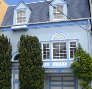 Exterior house painting in Golden Gate Heights by CertaPro Painters of San Francisco, CA