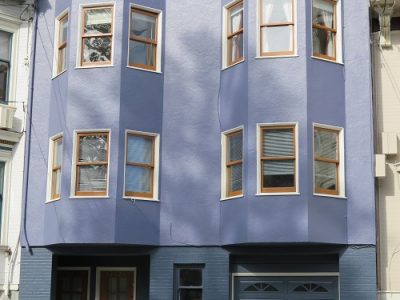 Exterior house painting in Mission Dolores by CertaPro Painters of San Francisco, CA