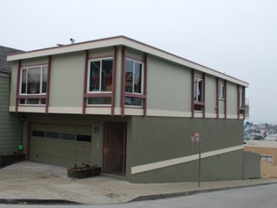 Exterior house painting in Bernal Heights by CertaPro Painters of San Francisco, CA