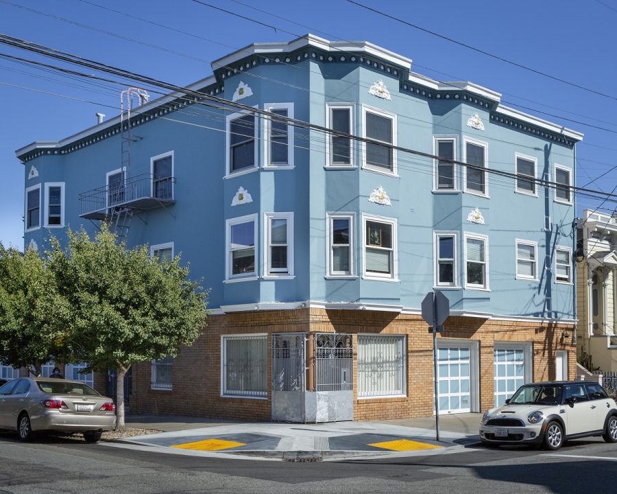 True blue exterior painting in San Francisco Preview Image 2