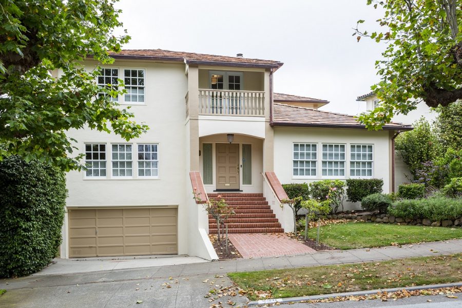 Exterior painting in Saint Francis Wood by CertaPro Painters in San Francisco Preview Image 1