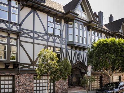 Tudor-style house painted by CertaPro Painters of San Francisco