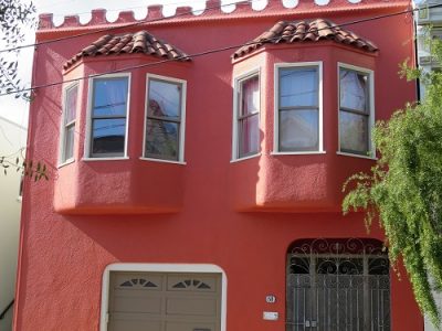 Exterior house painting in Bernal Heights by CertaPro Painters of San Francisco, CA
