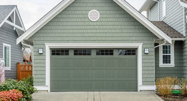 Garage door painting