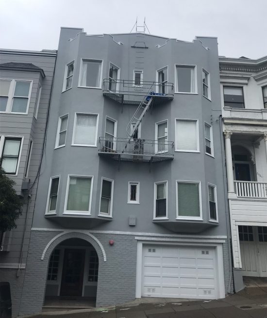 San Francisco Apartment Building Repainting