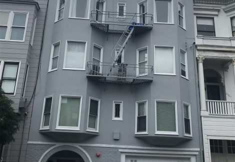 Apartment Building Repainting
