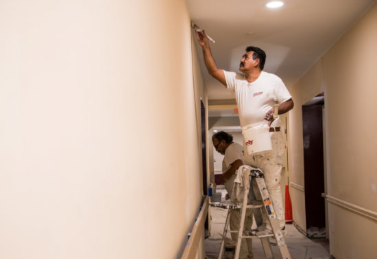 commercial interior painting and repairs