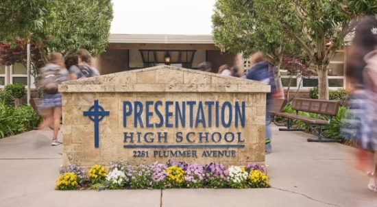 presentation high school