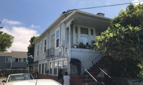 Wooden Historic Home Painting