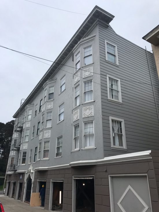 Apartment Building Repainting