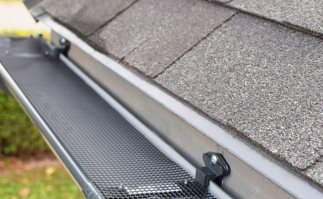 new gutters with gutter guard