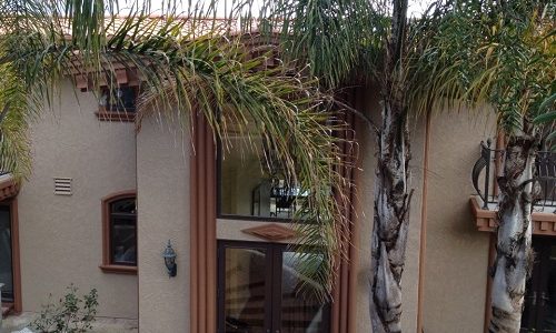Traditional Stucco Repair and Repaint