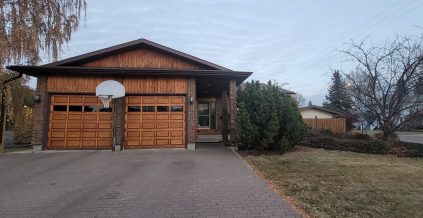Exterior Staining Project