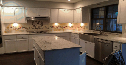 Shavano Park, TX House Painting Projects – Kitchen Cabinets ...